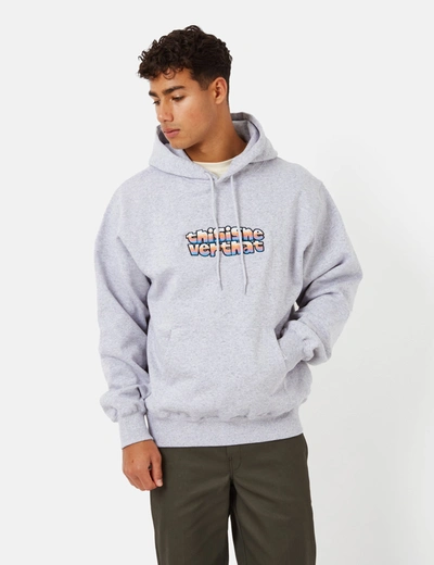 Thisisneverthat Cachalote Hooded Sweatshirt In Grey