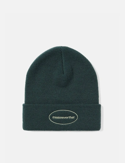 Thisisneverthat E/t-logo Beanie In Green