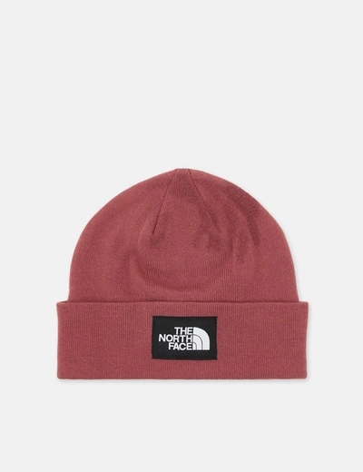 North Face Dock Worker Recycled Beanie In Red
