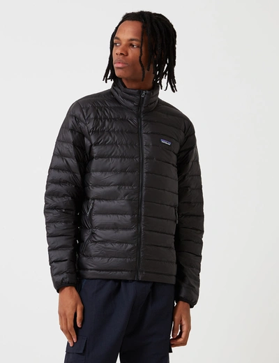 Patagonia Down Sweater Jacket In Black