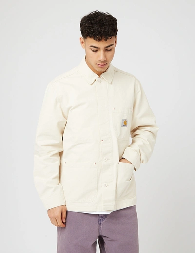 Carhartt -wip Wesley Jacket In White