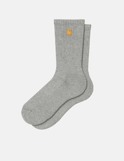 Carhartt -wip Chase Socks In Grey