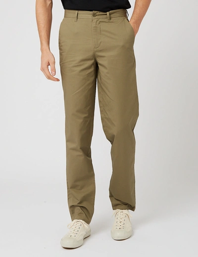 Fred Perry Classic Twill Trousers In Green