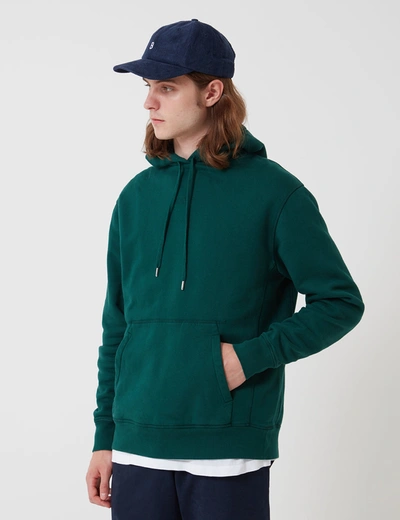 Bhode Oversized Pocket Hoodie (organic Cotton 360gm2) In Green