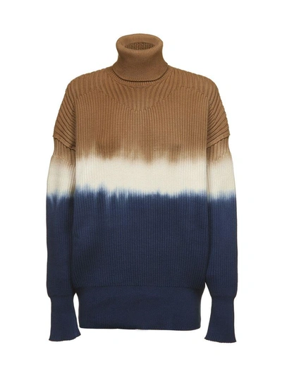 Sonia By Sonia Rykiel Dip Dyed Sweater In Multicolor