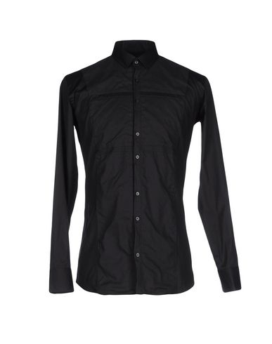 Karl Lagerfeld Shirts In Black | ModeSens