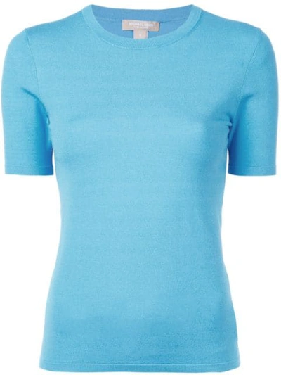 Michael Kors Collection Basic T-shirt - Blue