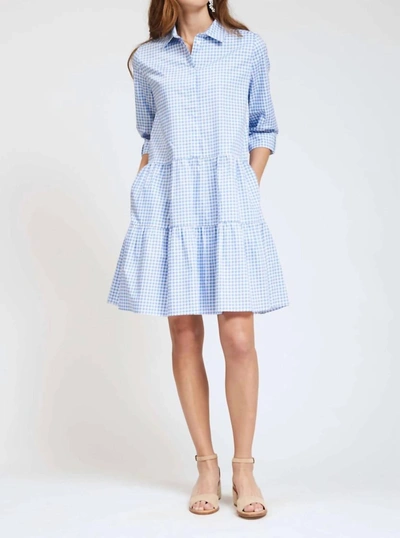Tyler Boe Hannah Gingham Dress In Multi
