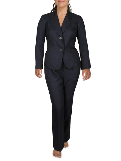 Le Suit Plus Womens 2pc Professional Pant Suit In Multi