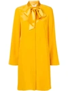 Tory Burch Sophia Dress In Yellow