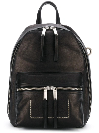 Rick Owens Sisyphus Backpack In Black