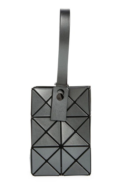 Bao Bao Issey Miyake Lucent Metallic Top Handle Bag In Gunmetal