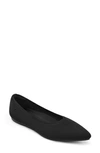 Vivaia Aria 5.0 Pointed Toe Flat In Black