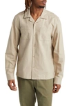 Saturdays Surf Nyc Marco Long Sleeve Button-up Shirt In Classic Khaki