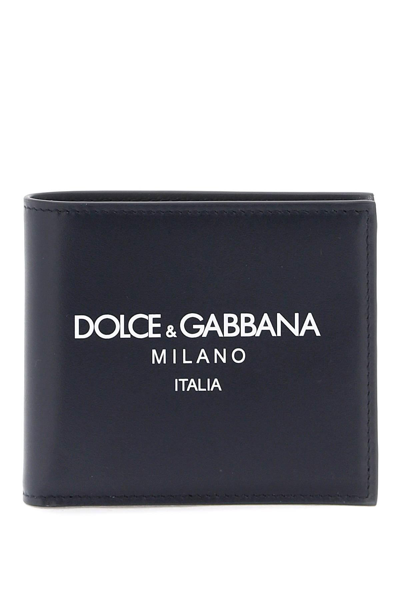Dolce & Gabbana Wallet With Logo In Blue