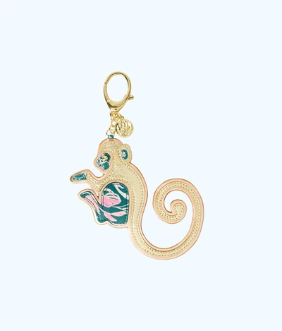 Lilly Pulitzer Magical Monkey Bag Charm In Tidal Wave Its Prime Time Small
