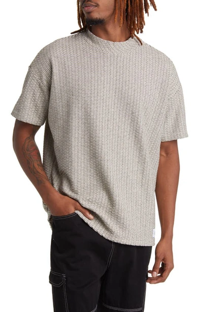 Native Youth Jacquard T-shirt In Stone