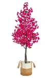 Nearly Natural Artifical Bougainvillea Tree In Pink