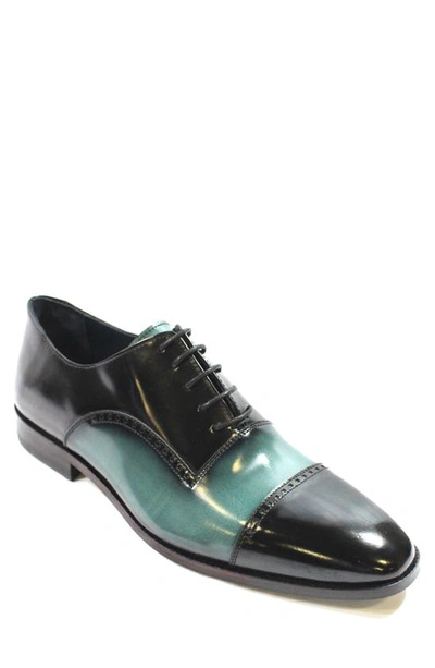 Vellapais Tortona Brogue Oxford In Black