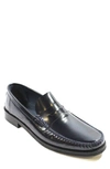 Vellapais Cornetto Penny Loafer In Navy Blue