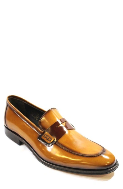 Vellapais Fermo Penny Loafer In Tan