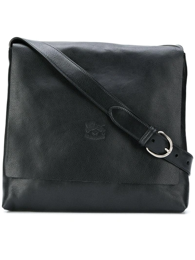 Il Bisonte Messenger Bag In Black