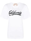 N°21 California Print T-shirt In White