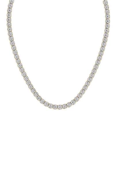 Jennifer Fisher Lab-created Diamond Necklace In 18k Yellow Gold
