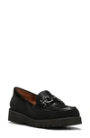 Donald Pliner Clio Slip-on Chunky Loafer In Black