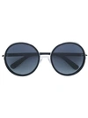 Jimmy Choo Andie Sunglasses In Black