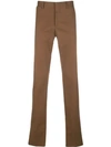 Ermenegildo Zegna Straight Leg Trousers - Brown