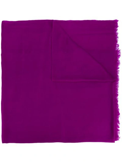 Isabel Marant 'ghazel' Wollschal - Rosa In Pink & Purple