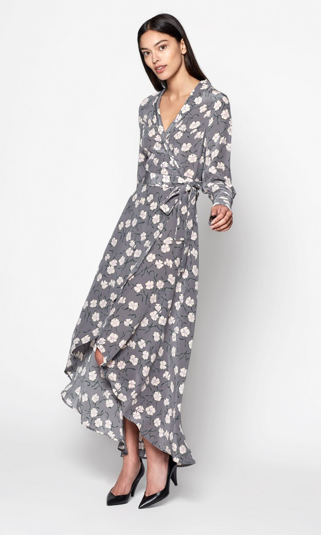 equipment gowin silk dress