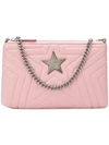 Stella Mccartney Stella Star Clutch Bag In Pink
