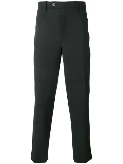 Neil Barrett Woven Trousers In Black