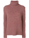 Borgo Asolo Slim-fit Cashmere Jumper In Red