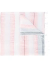 Lemlem Tereza Fringed Scarf In Pink ,white