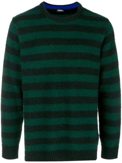 Diesel K-piling Sweater In Green