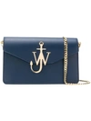 Jw Anderson Logo Purse In Blue