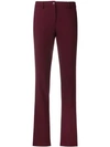 Etro Slim Fit Trousers In Pink