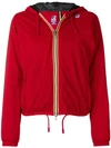 K-way Lily Micro Ripstop Jacket - Red