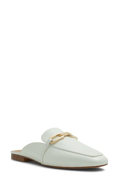 Aldo Silvie Hardware Mule In White