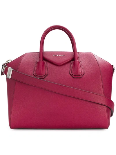 Givenchy Large Antigona Tote In Pink