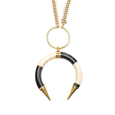 Tiana Jewel Mara Crescent Necklace