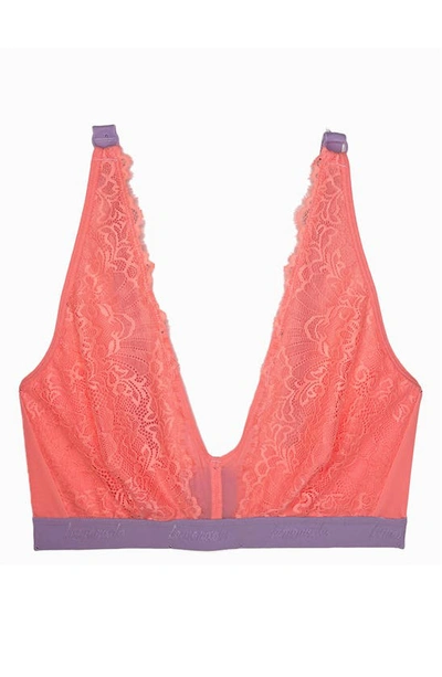 Lemonade Dolls The Synergy Fuller Cup Bralette In Pink