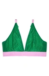 Lemonade Dolls The Synergy Bralette In Bright Green