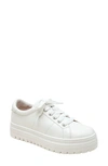 Linea Paolo Jill Platform Sneaker In Eggshell