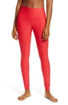 Alo Yoga Airlift High Waist Leggings In Scarlet