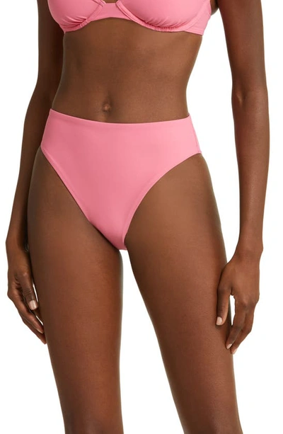 Bondi Born Fern Classic Bikini Bottoms In Rose