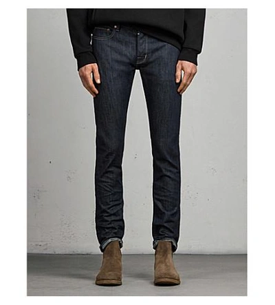 Allsaints Ivyside Rex Stretch-denim Skinny Jeans In Indigo ModeSens